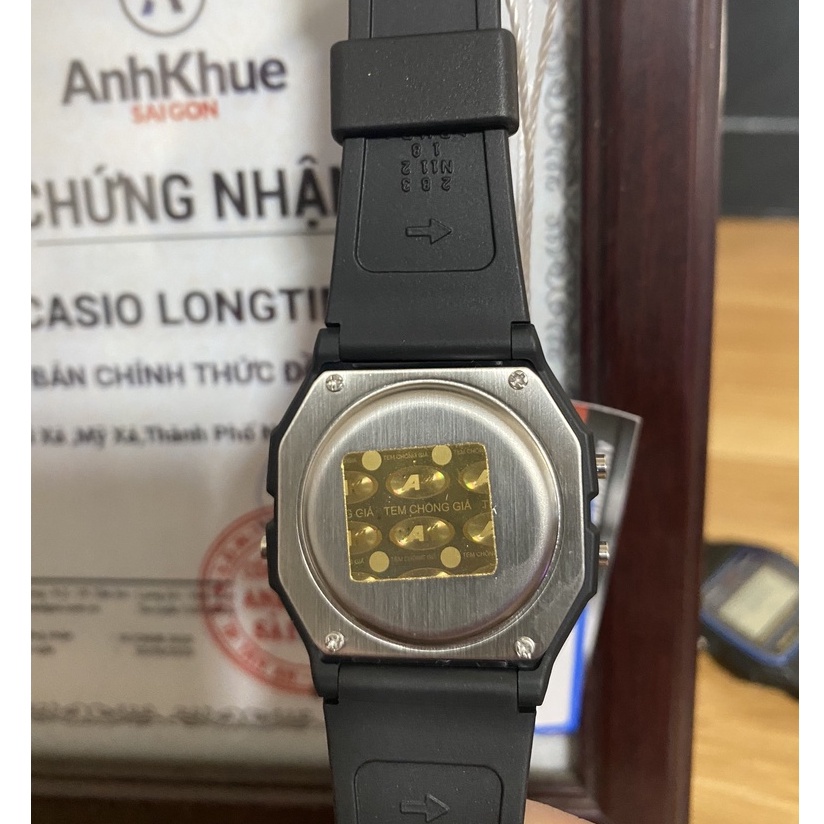 Đồng Hồ Casio Nam Nữ F-91, F-91, F-201 Chính Hãng Anh Khuê, Chống Nước 5 ATM- Tuổi Thọ Pin