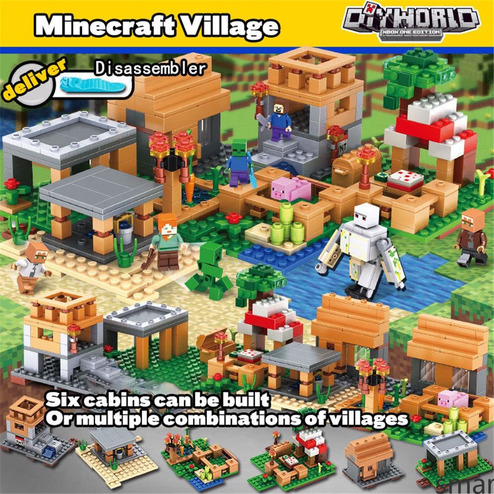 Bộ Đồ Chơi Lắp Ráp LEGO Minecraft 480 Mảnh