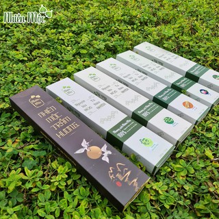 Nhang Sạch Nhiên Mộc - 6 Mùi Hương Cực Đặc Biệt - 100% Organic Tự Nhiên Không Hoá Chất - Hộp 220 cây, dài 33cm (tam tài)