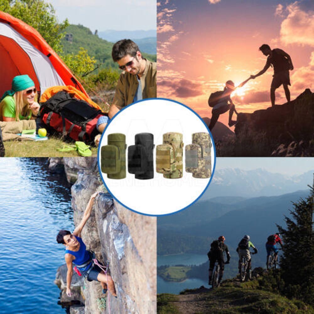 Danilo Túi Đựng Bình Nước Nhỏ Họa Tiết Rằn Ri Có Thể Điều Chỉnh Dùng Khi Đi Câu Cá / Cắm