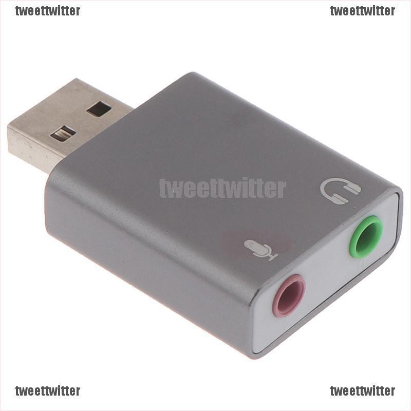 Đầu Chuyển Đổi Thẻ Âm Thanh 7.1 Usb 3.5mm 3d Cho Pc Laptop | BigBuy360 - bigbuy360.vn