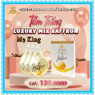 Tắm trắng mix saffron collagen x3 luxury - tắm trắng colagen x3 - mỹ phẩm đông anh