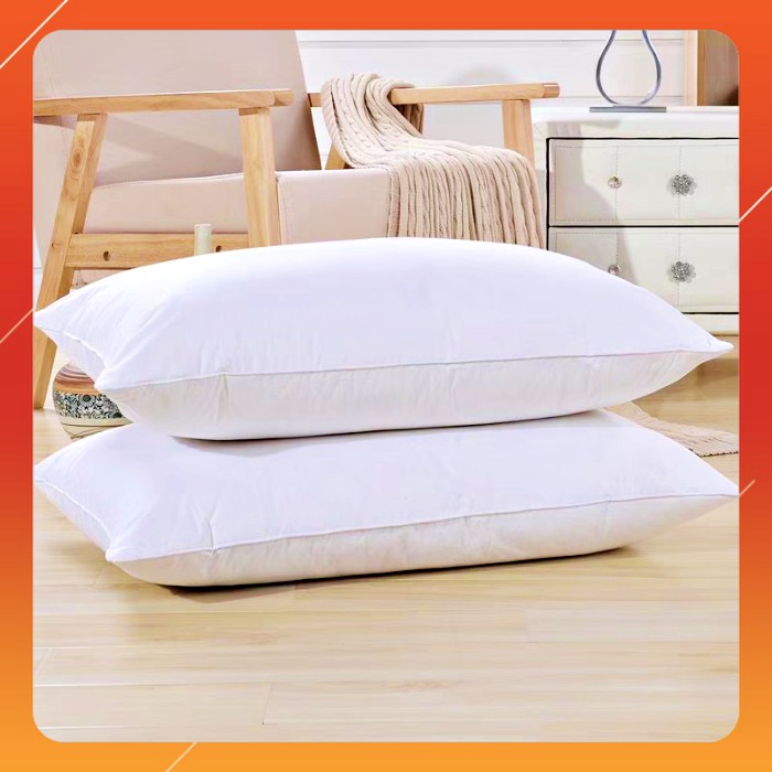 Ruột Gối Nằm Ép Hơi Cao Cấp VUA GỐI Standard Pillow Êm Ái, Kháng Khuẩn - Full Size