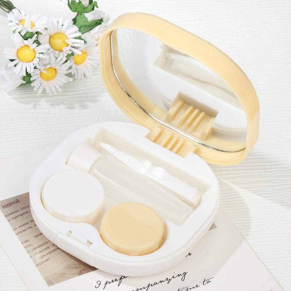 Hộp Đựng Kính Áp Tròng Hình Gấu Hoạt Hình Dễ Thương
