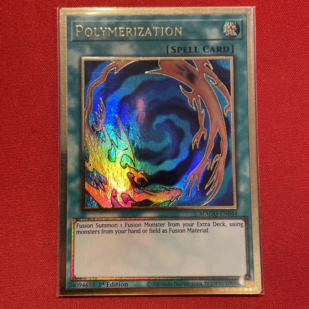 EN]Thẻ Bài Yugioh Chính Hãng] Polymerization DUNG HỢP MÃ GỐC!!!