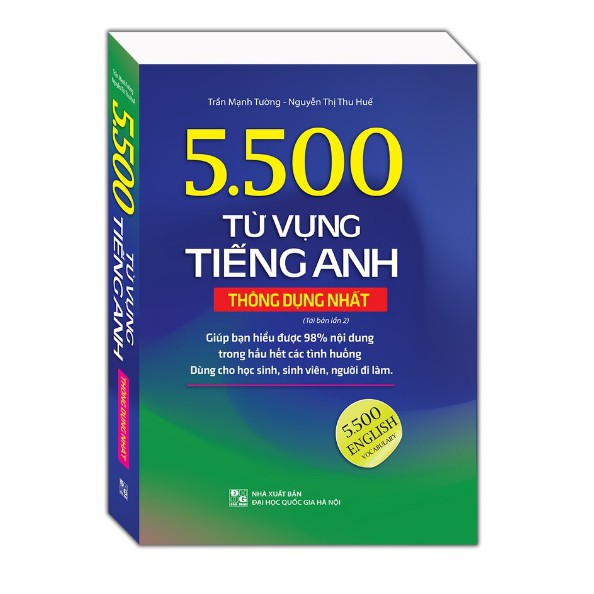 Sách - 5500 từ vựng tiếng Anh thông dụng nhất (bản màu)