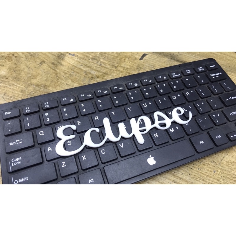 Logo loa marshall chữ mica cắt bằng lazer siêu chuẩn, cắt chữ theo yêu cầu