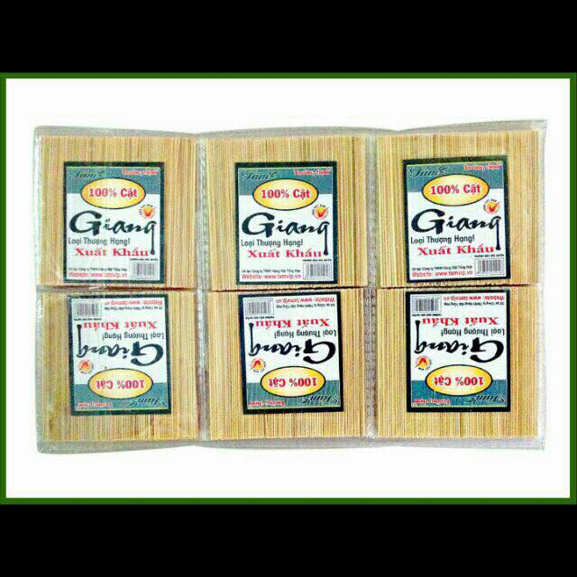 30 gói tăm giang 100% từ cật