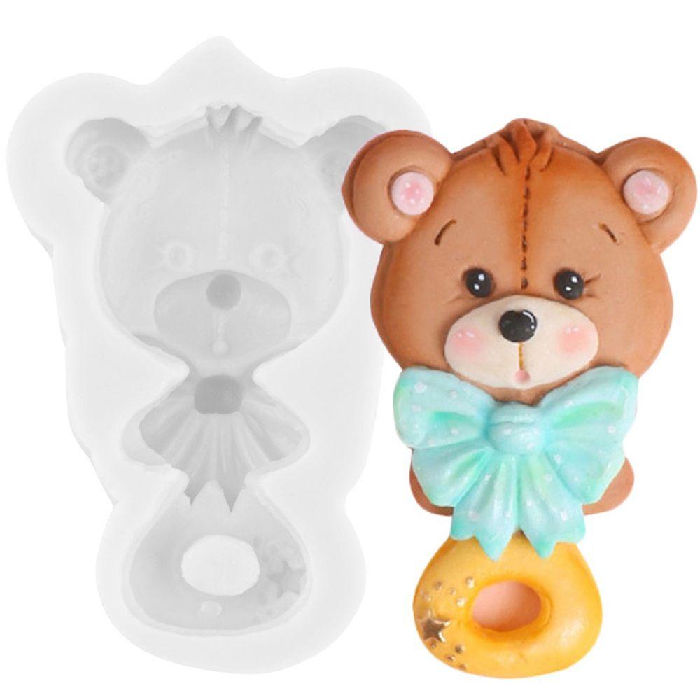 Khuôn Silicone Làm Bánh Hình Gấu Đáng Yêu