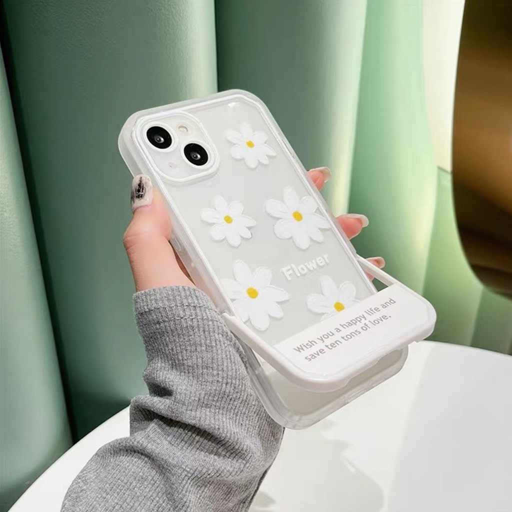 Ốp lưng iphone chống lưng đẹp cừu hoa cúc x xsmax 11 12 13 pro max 7 8 Plus