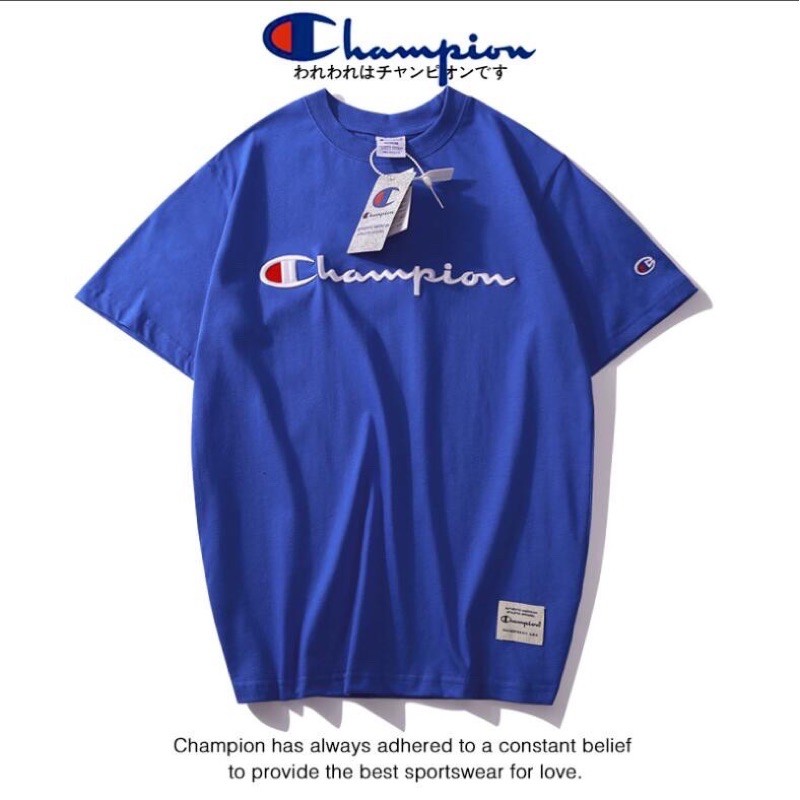 [ĐƯỢC PHÉP KIỂM HÀNG] Áo thun Champion Classic Thêu Tee - tee tag Auth