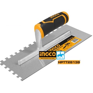 Bay hồ có răng cưa bàn chà sơn nước răng cưa cán nhựa 280mm x 130mm ingco hptt28138