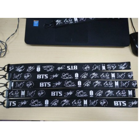 [THANH LÝ] STRAP CHỮ KÝ BTS