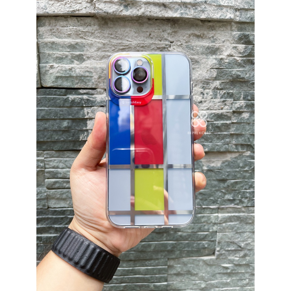 SwitchEasy Artist Mondrian ốp lưng thương hiệu Mỹ hiệu ứng 3D