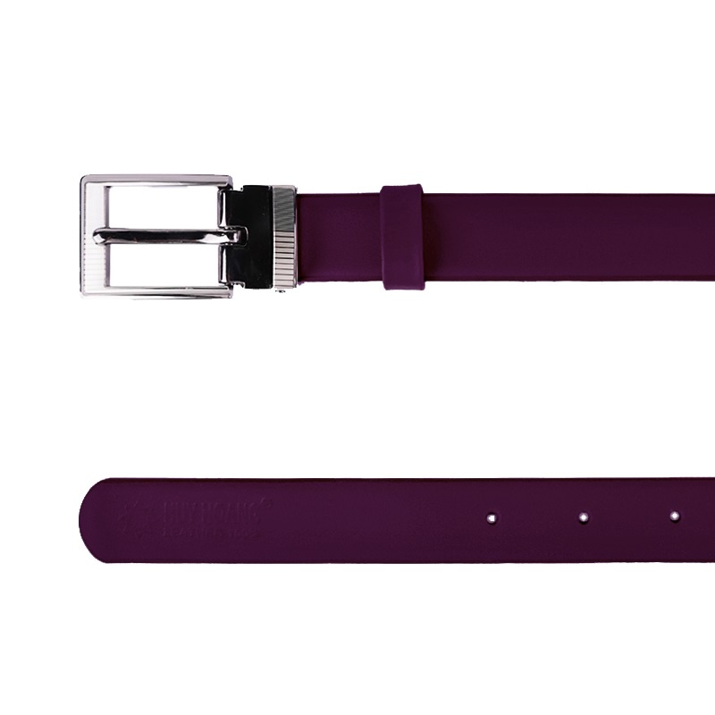 Thắt lưng nữ da bò màu đen, tím, trắng HP5102-35-36