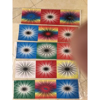 Decal Dán Pha Đèn Biển Số Tia [ Giá 1 Cái ]