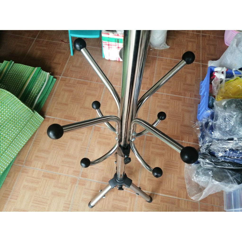 Cây treo quần áo 2 tầng Đạt Vinh treo đồ đứng gấp gọn