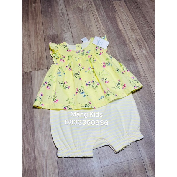 Body Gap hoa nhí vàng bé gái