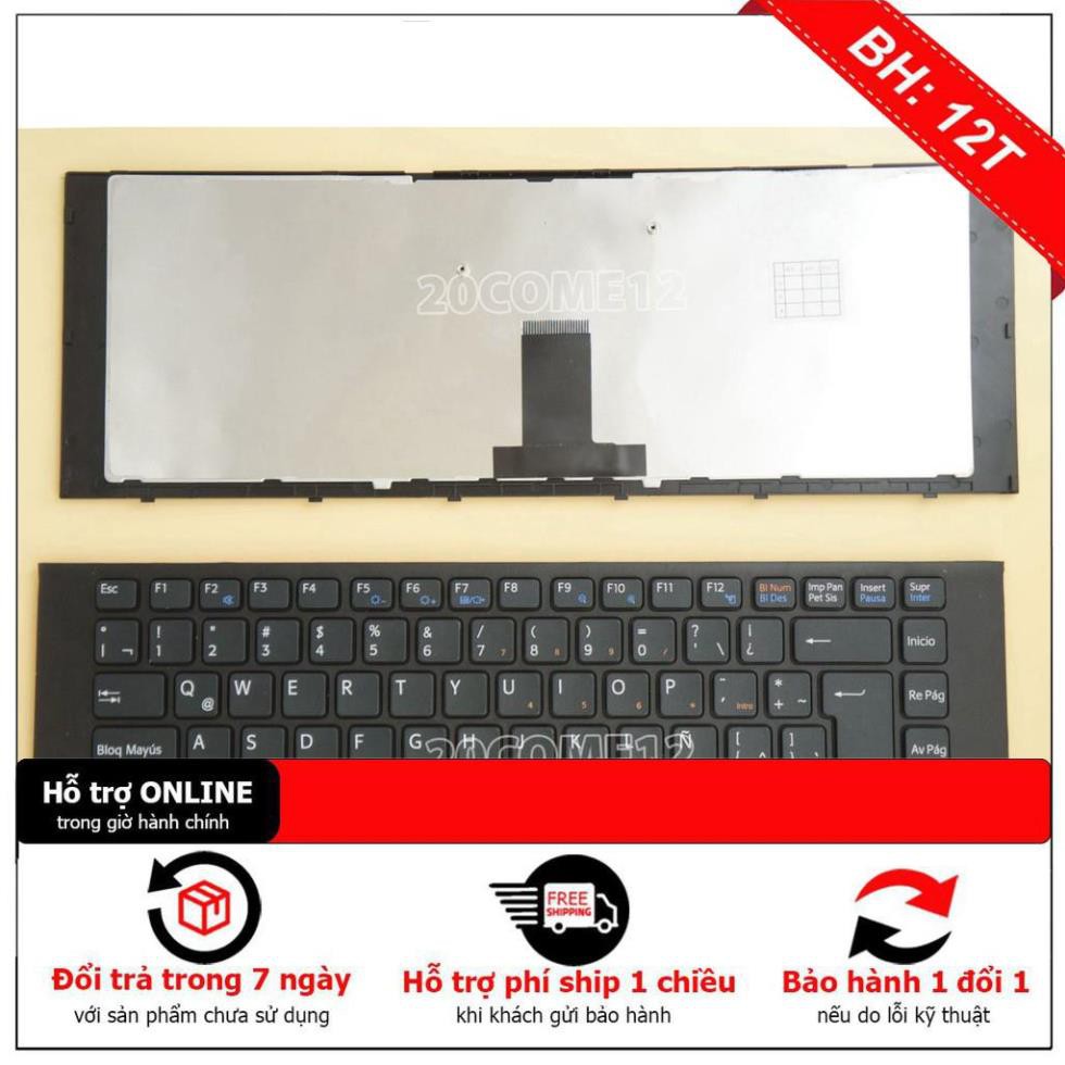 Bàn phím Sony Vaio VPCEG37FW VPCEG390X VPCEG3AGX VPCEG3AGB VPCEG3BFB VPCEG3BFX VPCEG3BFL VPCEG3BFP VPCEG3BFW VPCEG3BGX