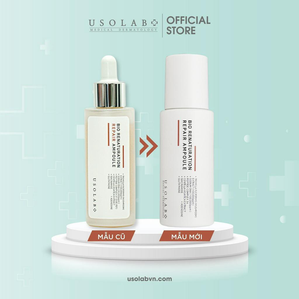 Tinh Chất Tái Tạo Phục Hồi Da USOLAB BIO RENATURATION REPAIR AMPOULE 50ml