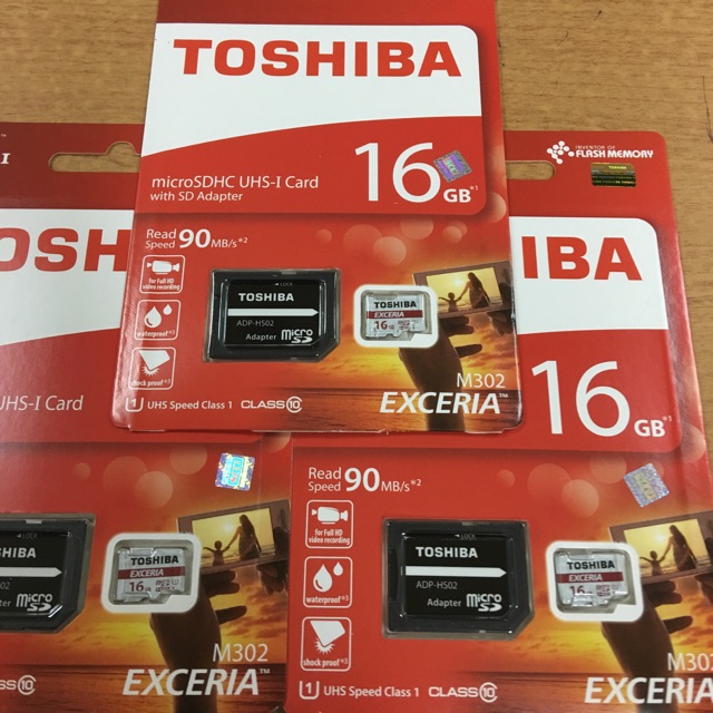 Toshiba Micro Sd 16gb / 90mb Exceria Uhs-1 Cl-10