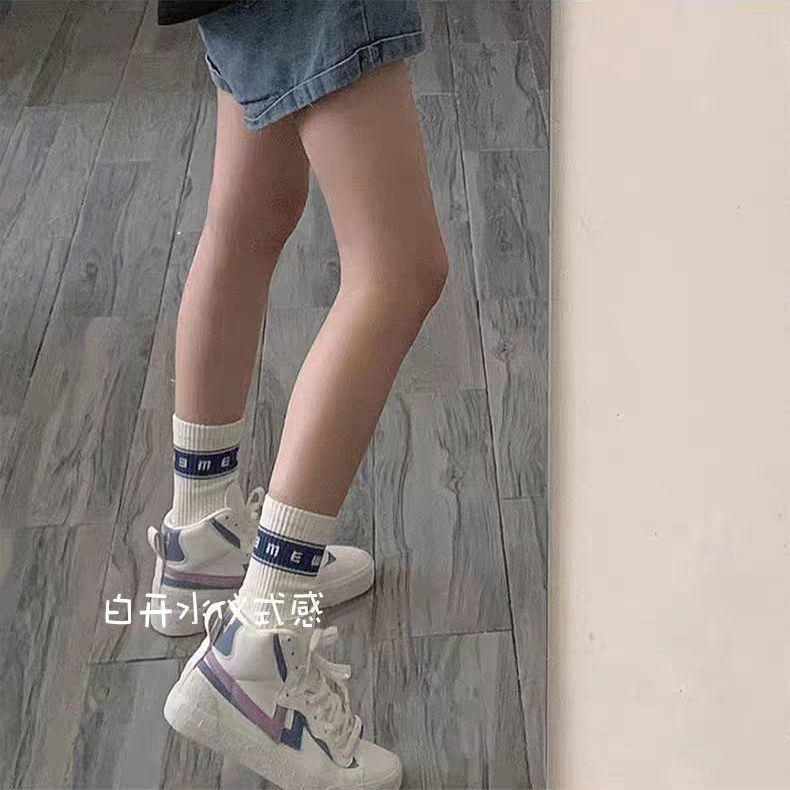 Vớ Mỏng Kẻ Sọc Dễ Thương Thời Trang Mùa Hè Dành Cho Nữ