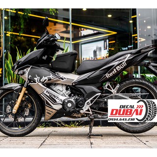 [HOT] Tem trùm Winner X Bạc Đen Redbull