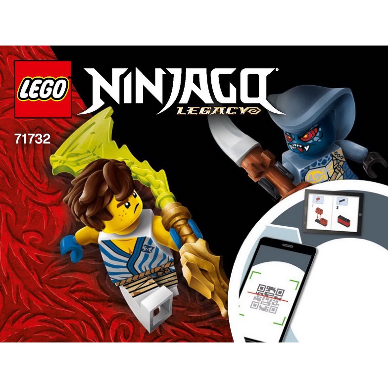Lego Ninjago 71732 - Epic Battle Set - Bộ xếp hình Lego Jay vs Serpentine