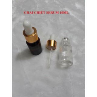 combo 5 Lọ chiết  nắp bóp 3ml, 5ml, 10ml chiết serum, mỹ phẩm ...