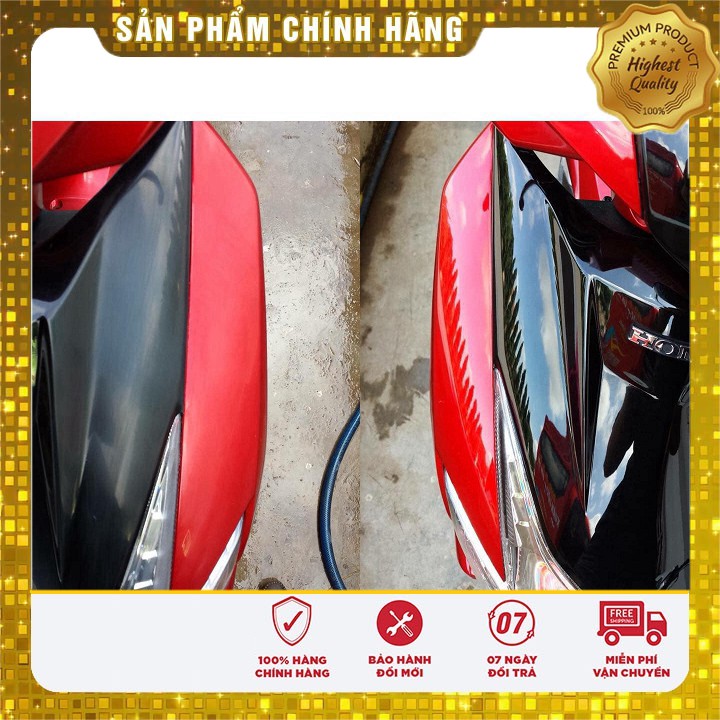 [CHÍNH HÃNG] Dung Dịch Phủ Ceramic 10H Xe Máy Ô Tô Carchem 30ml Nhập Khẩu Từ Anh, Tặng khăn và mút phủ