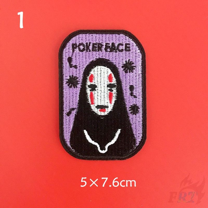 ☸ Movie：Spirited Away Patch ☸ 1Pc No Face Man Diy Sew On Iron On Patch