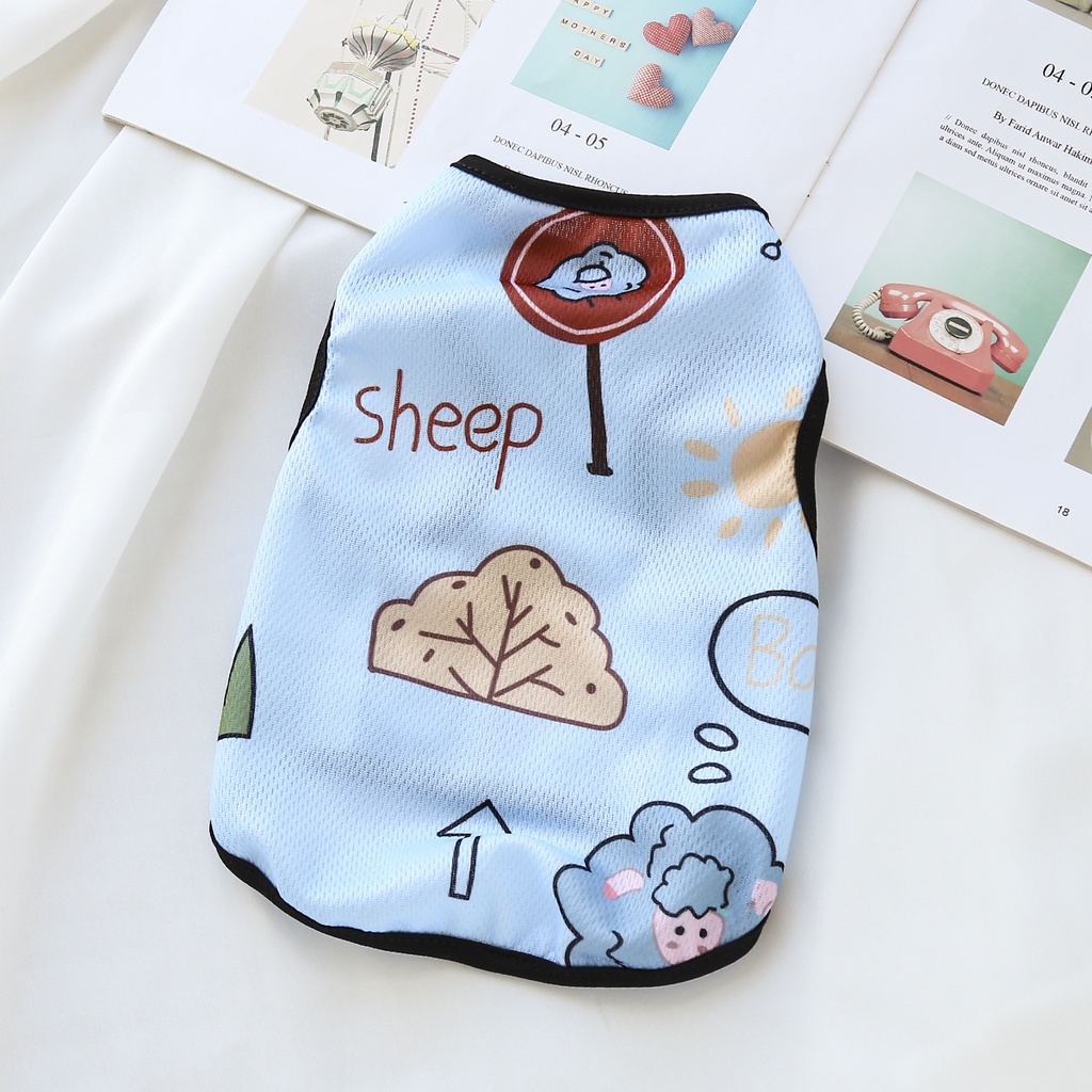 Mới Áo Thun In Hình Khủng Long Ngộ Nghĩnh Cho Thú Cưng