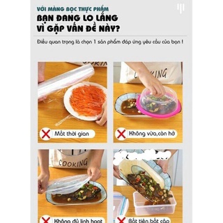 Màng Bọc Thực Phẩm(Bịch 100 Màng Bọc Thực phẩm)