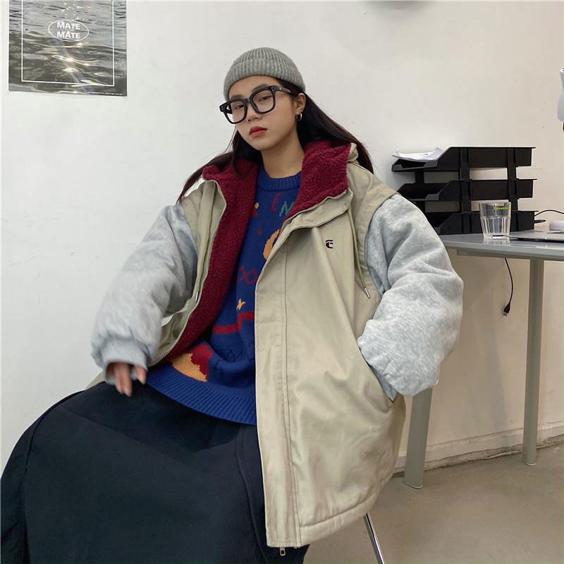 Áo Khoác Nữ Dáng Rộng Thời Trang Phong Cách Hàn Quốc | BigBuy360 - bigbuy360.vn