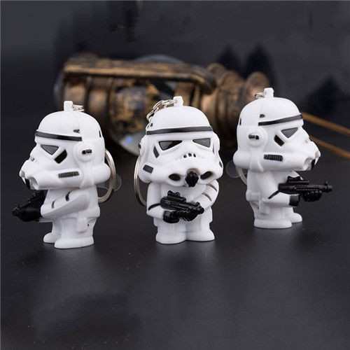 Mndatyt Móc khóa robot Star War BB-8 có đèn LED mới lạ