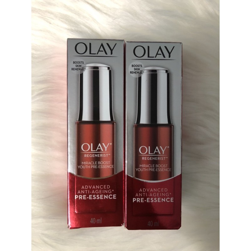 Serum dưỡng da chống lão hoá Olay Regenerist Advanced Anti-Ageing Miracle Boost Youth Pre-Essence Serum 40mL.Úc