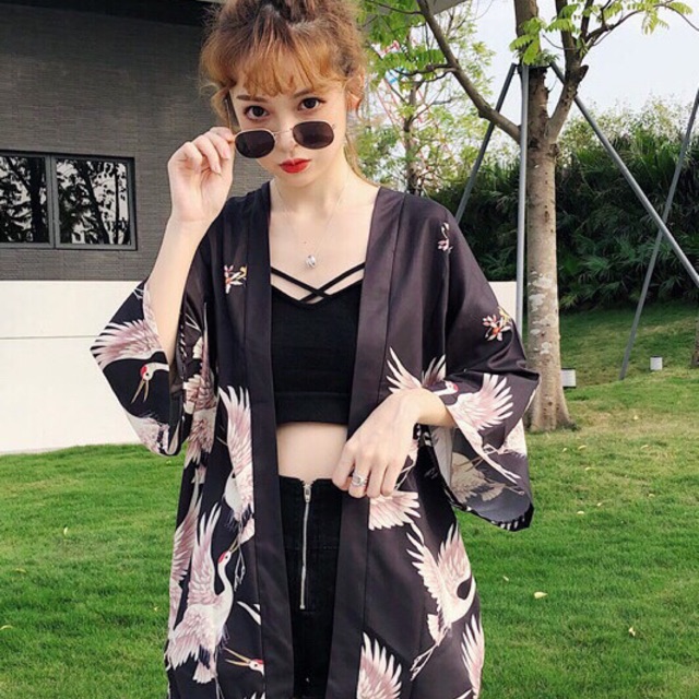 Áo choàng hình hạc