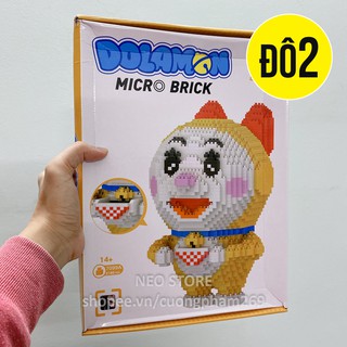 Xếp hình 3D trí tuệ mèo máy Doraemon, Doremi - Magic Blocks