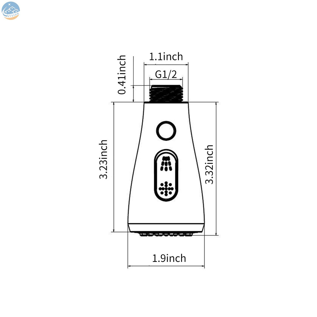 Đầu Vòi Nước Bồn Rửa Chén 3 Chức Năng G1 / 2