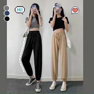 Quần baggy cạp chun dáng bom