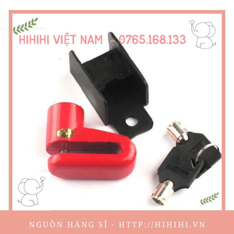 Ổ khóa phanh xe đạp, khóa chống trộm chịu lực cao, không bị gi sét 4686