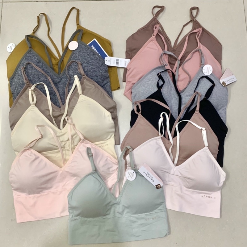 ÁO BRA TẬP GYM YOGA DANSKIN XUẤT XỊN VẢI THUN DỆT MỀM MỊN