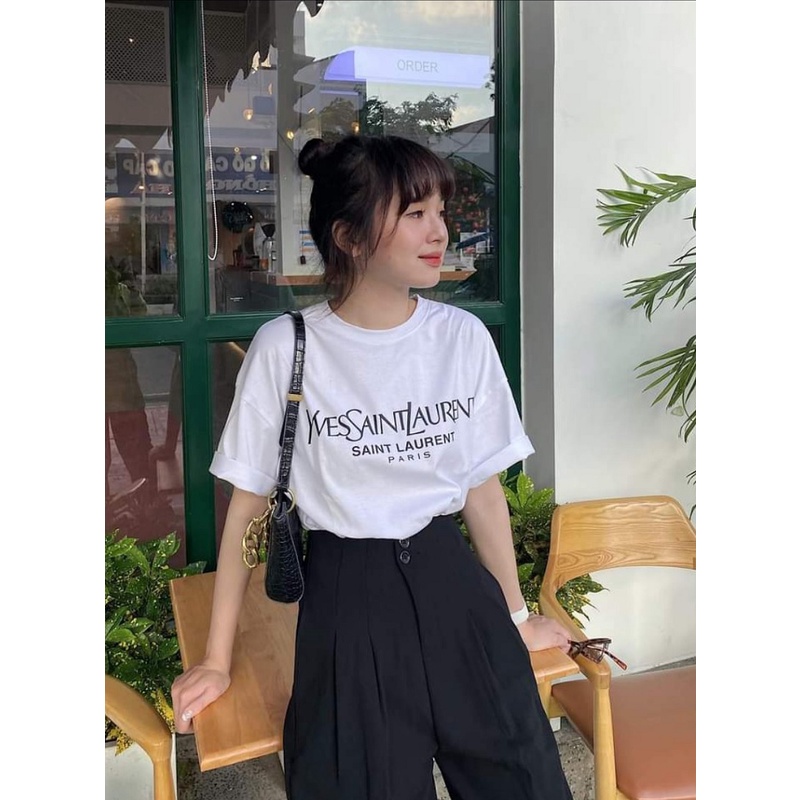 Quần Tây Nữ Baggy Công Sở Lưng Cao, Vải Tuyết Mưa Dày Đẹp - BT Fashion (QT01-Hai Nút)