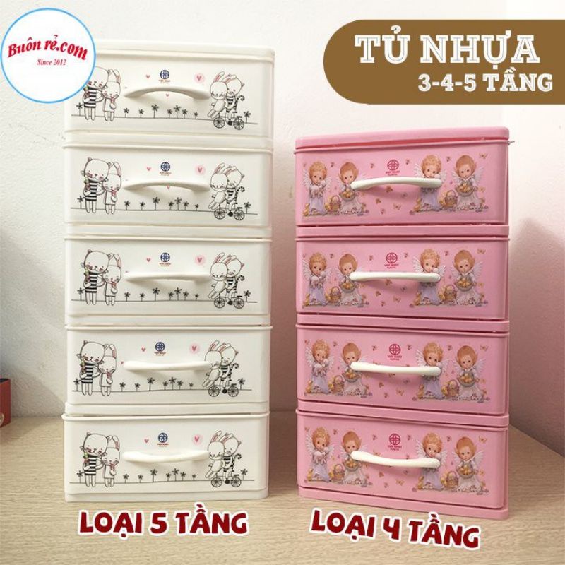 Tủ nhựa mini đựng đồ, mỹ phẩm đa năng