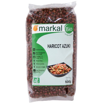 Đậu đỏ hữu cơ (Azuki Harico) - Markal - 500g - HCMShop