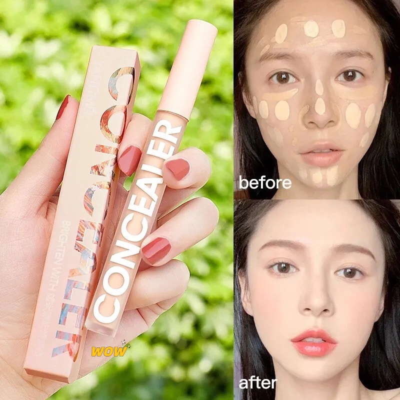 Kem Che Khuyết Điểm Lameila Sáng Bóng Dưỡng Ẩm Kiềm Dầu Trang Điểm Lâu Trôi 3 Màu Sắc Tùy Chọn Yr