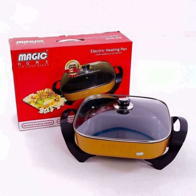 CHẢO ĐIỆN LẨU, NƯỚNG ĐA NĂNG MAGIC HOME HÀN QUỐC