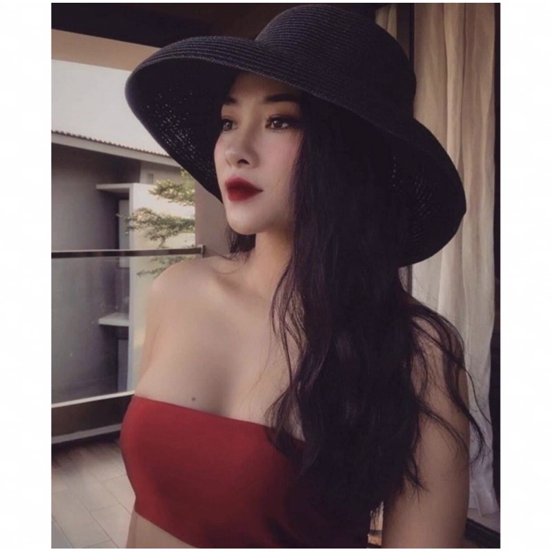Nón cói lồng đèn thời trang