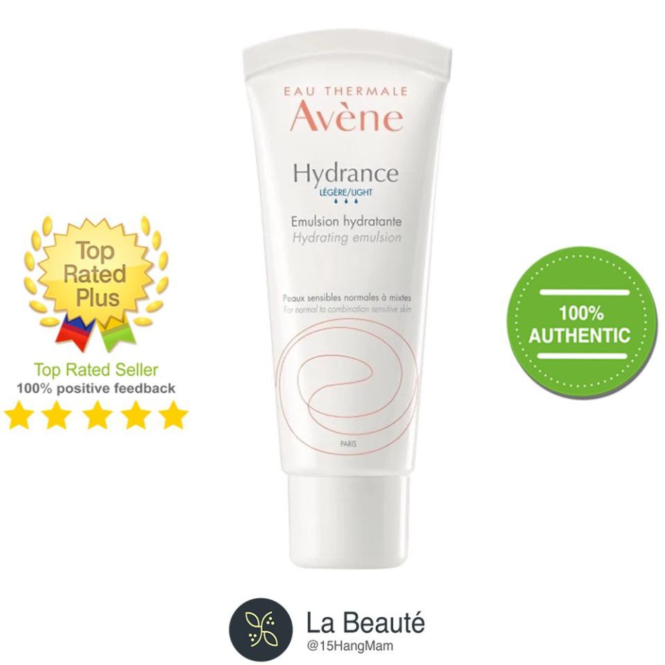 Avène Hydrance Light Hydrating Cream - Kem Dưỡng Ẩm Cho Da Nhạy Cảm Mất Nước Thường Đến Hỗn Hợp 40ml