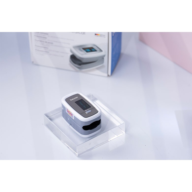 Máy đo nồng độ oxi trong máu BEURER PO30 nhỏ gọn dễ sử dụng hàng chính hãng của ĐỨC bảo hành 24 tháng